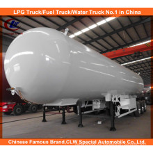 60, 000L ASME LPG Bullet Tanque Semirremolque 30tons